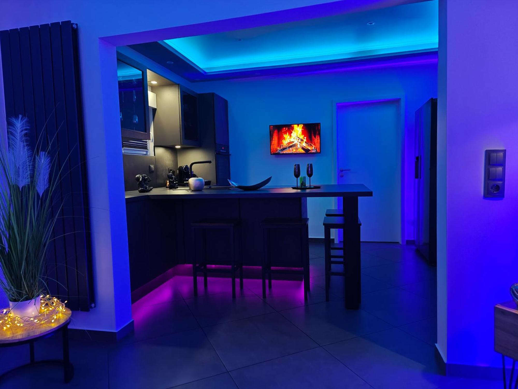 Апартаменты Luxus Loft Whirlpool Designer Kueche Bad Хердеке Экстерьер фото